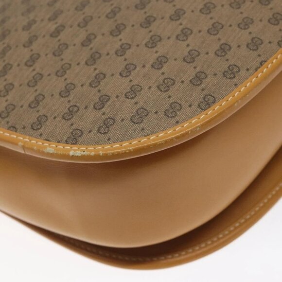 GUCCI Micro GG Supreme Shoulder Bag PVC Beige Gold 004 112 0363 Auth 124986 - Picture 4 of 16